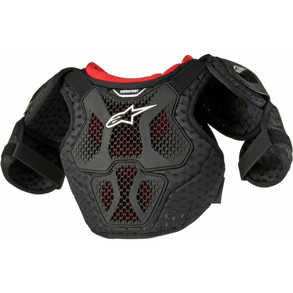 Armura de protectie copii ALPINESTARS BIONIC ACTION KICKSTART YOUTH Negru/Rosu 4/6, 3