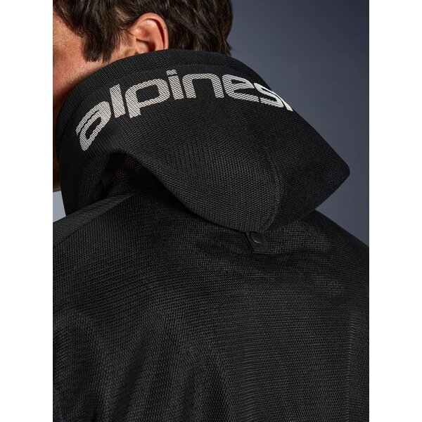 Hanorac de protectie ALPINESTARS CHROME SUPERAIRFLOW XS Negru/Gri inchis/Alb, 3