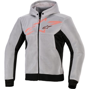 Hanorac de protectie ALPINESTARS CHROME SUPERAIRFLOW XS Negru/Gri inchis/Alb, 4