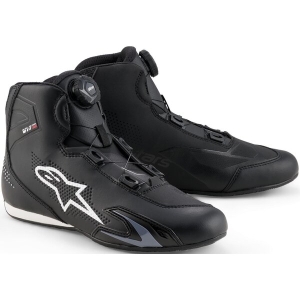 Ghete moto sport/touring ALPINESTARS CELER Negru/Alb 43.5, 21