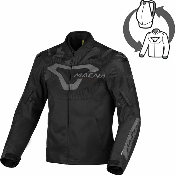 Geaca textil impermeabila MACNA ADMYRE Negru S, 9