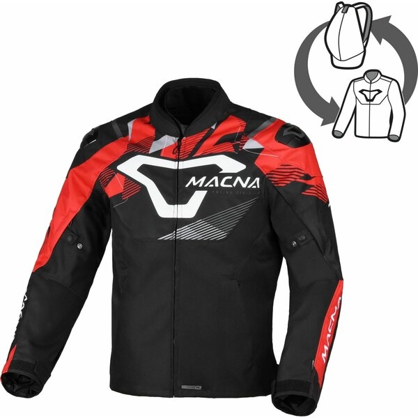 Geaca textil impermeabila MACNA ADMYRE Negru S, 10