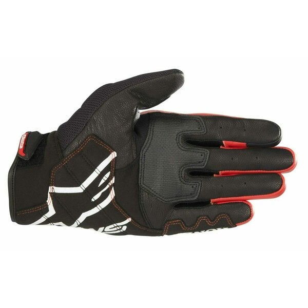Manusi de piele vara Alpinestars SMX-2 V2 AIR CARBON Honda Edition, 3