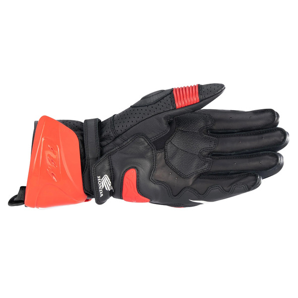 Manusi de piele racing ALPINESTARS HONDA GP PRO R3, 3