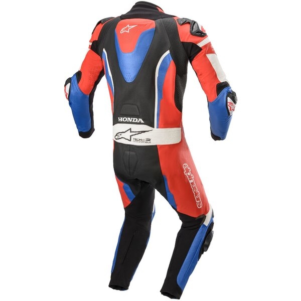 Combinezon de piele 1 piesa ALPINESTARS HONDA GP PRO V2 TECH-AIR COMPATIBLE, 3