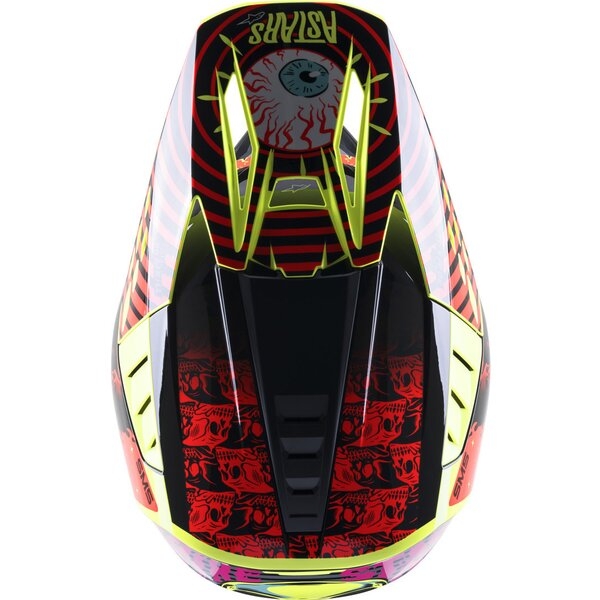 Casca cross-enduro Alpinestars Supertech S-M5 SOLAR FLARE, 7
