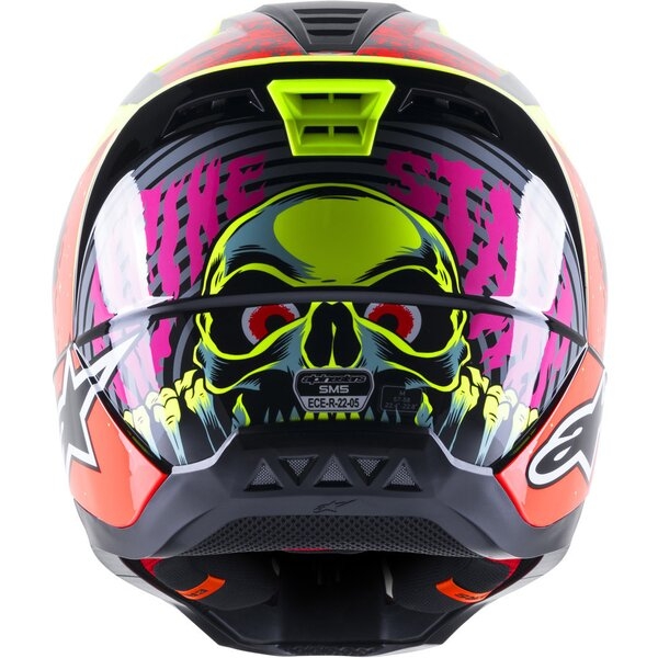 Casca cross-enduro Alpinestars Supertech S-M5 SOLAR FLARE, 8