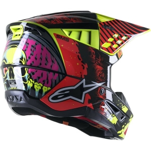 Casca cross-enduro Alpinestars Supertech S-M5 SOLAR FLARE, 6