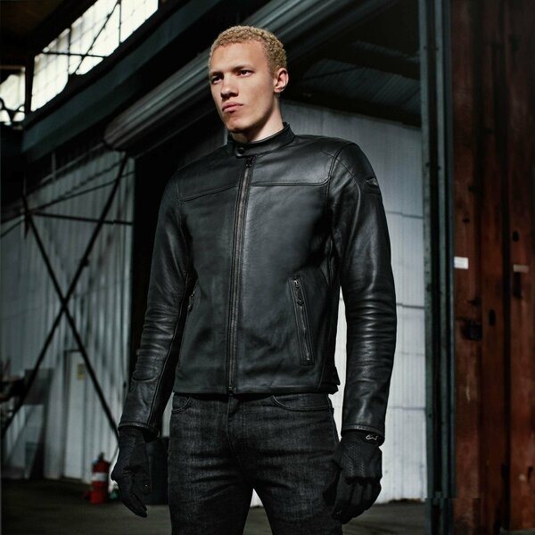Geaca de piele ALPINESTARS BLACKTRACK, 3