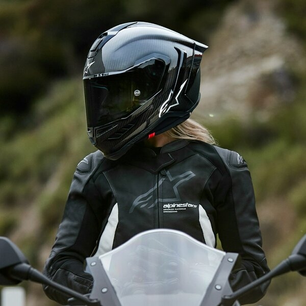 Casca integrala sport ALPINESTARS SUPERTECH R10 CARBON SOLID, 8
