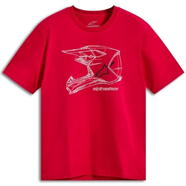 Tricou ALPINESTARS MX HELMET CSF, 3