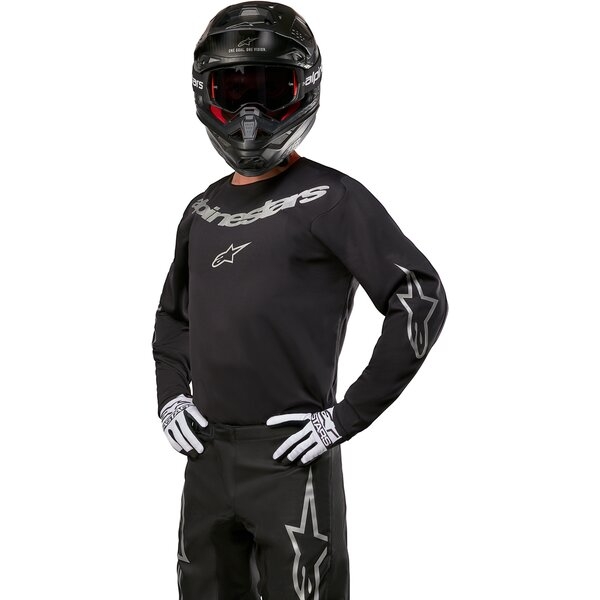Tricou cross-enduro ALPINESTARS FLUID GRAPHITE 2024, 4