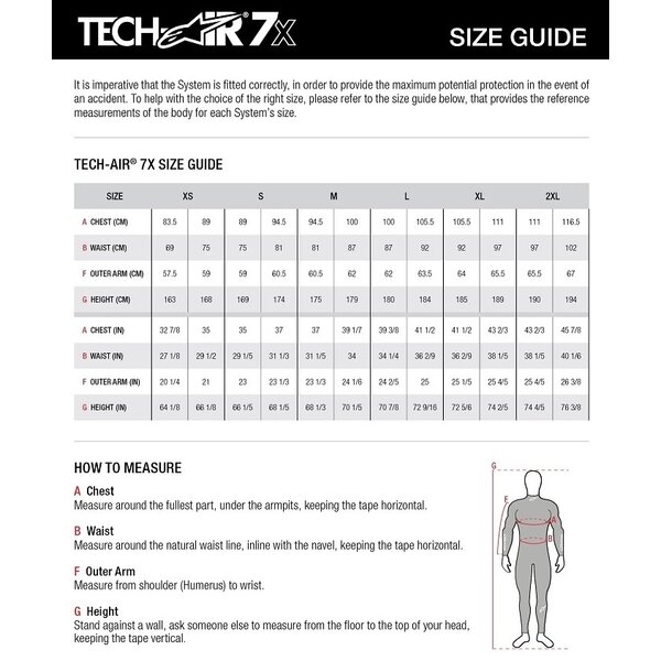 Vesta airbag ALPINESTARS TECH-AIR 7X SYSTEM, 4