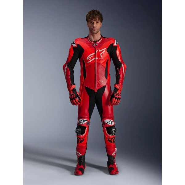 Combinezon de piele race 1 piesa ALPINESTARS GP PLUS V4 SPRINT, 5