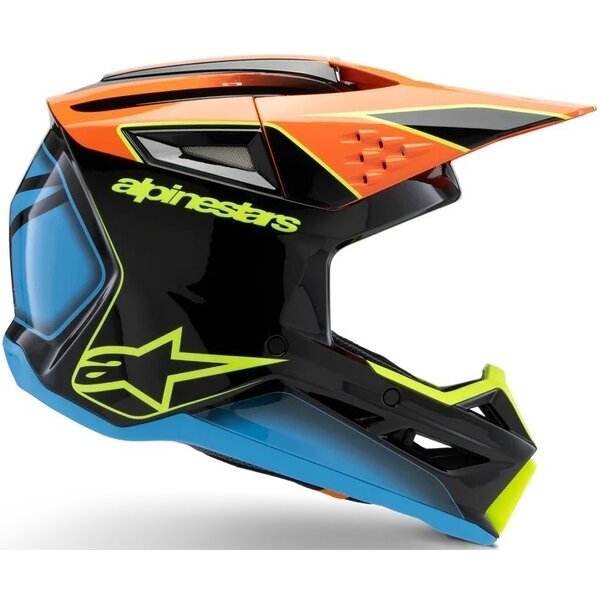 Casca cross-enduro de copii ALPINESTARS S-M3 YOUTH FRAY ECE06, 4
