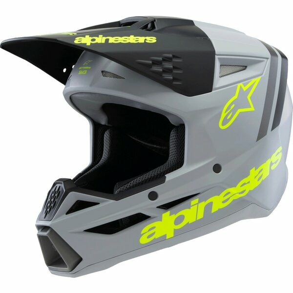 Casca cross-enduro de copii ALPINESTARS S-M3 YOUTH RADIUM ECE06