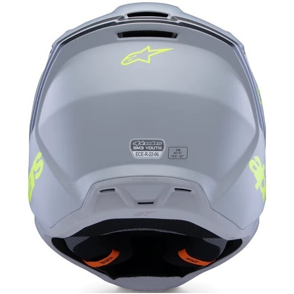 Casca cross-enduro de copii ALPINESTARS S-M3 YOUTH RADIUM ECE06, 5