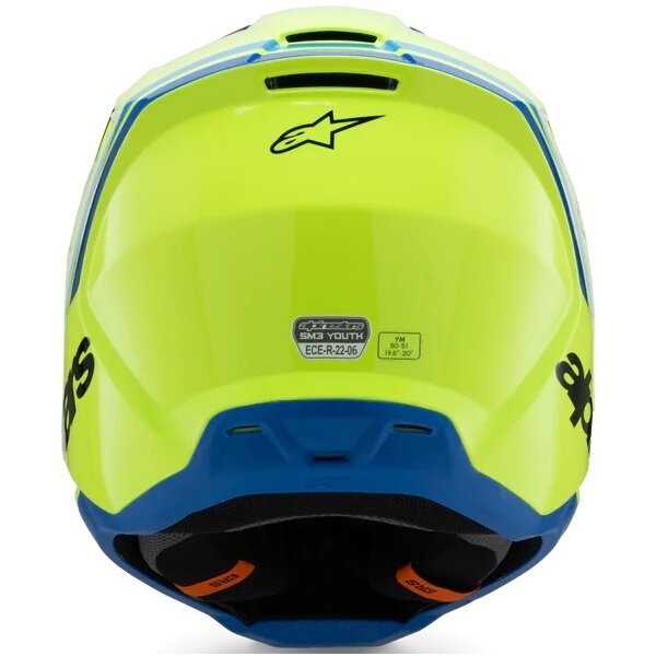 Casca cross-enduro de copii ALPINESTARS S-M3 YOUTH RADIUM ECE06, 8