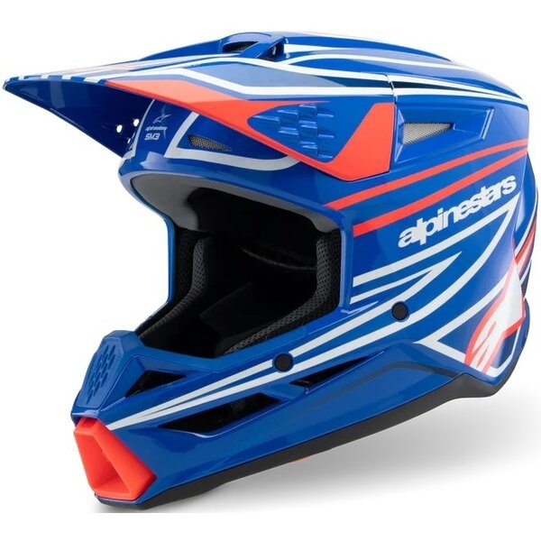 Casca cross-enduro de copii ALPINESTARS S-M3 YOUTH WURX ECE06, 10