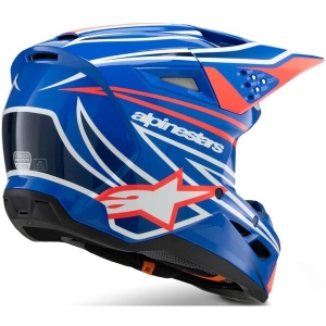 Casca cross-enduro de copii ALPINESTARS S-M3 YOUTH WURX ECE06, 12