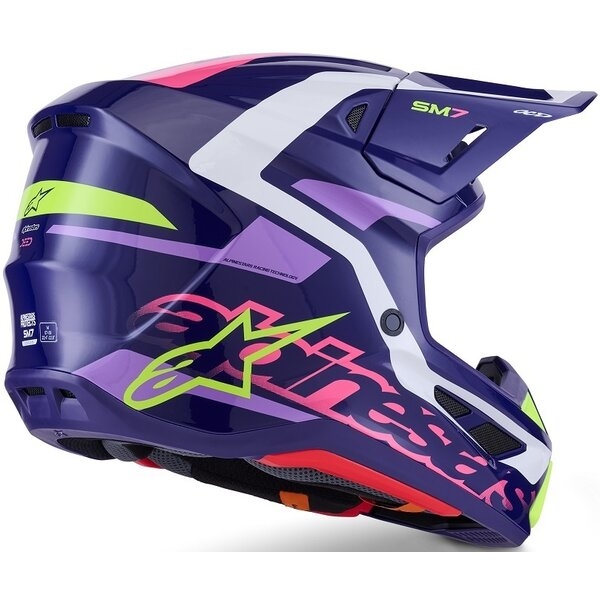 Casca cross-enduro ALPINESTARS SUPERTECH S-M7 DEED ECE06, 6