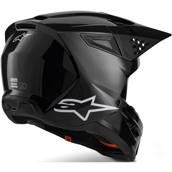 Casca cross-enduro ALPINESTARS S-M3 SOLID ECE06, 17