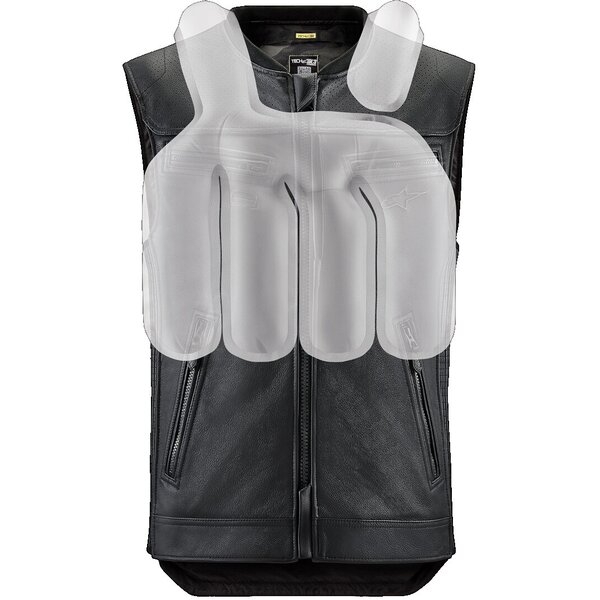 Vesta airbag de piele ALPINESTARS TECH-AIR® 3 V2, 14