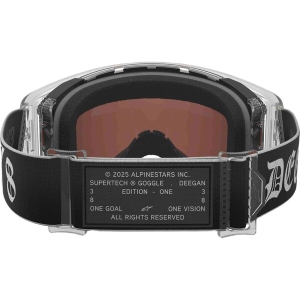 Ochelari cross-enduro ALPINESTARS SUPERTECH VISION DNGR38 XXV LE GOGGLE, 9