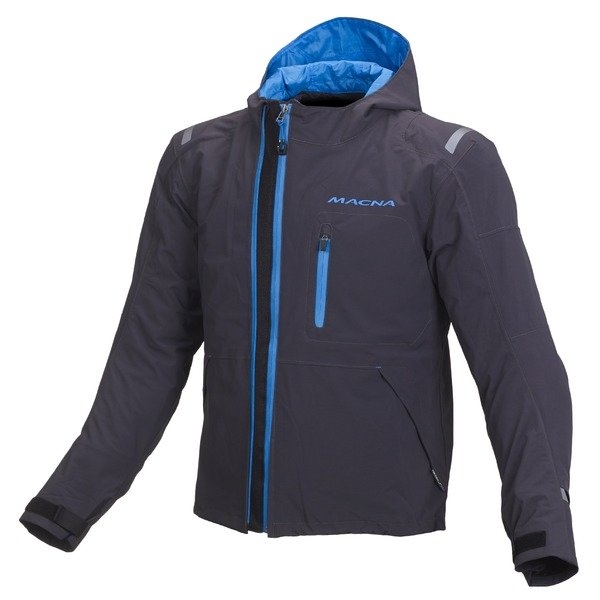 Geaca textil impermeabila MACNA REFUGEE XXL Galben fluo/Gri, 3