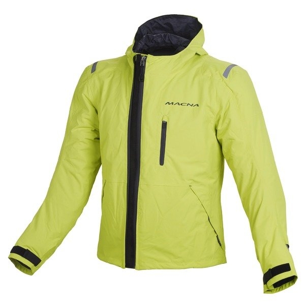 Geaca textil impermeabila MACNA REFUGEE XXL Galben fluo/Gri, 5
