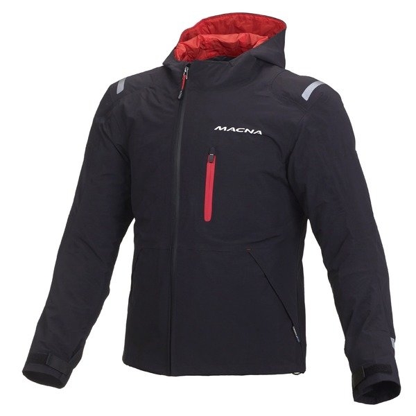 Geaca textil impermeabila MACNA REFUGEE XXL Galben fluo/Gri, 9