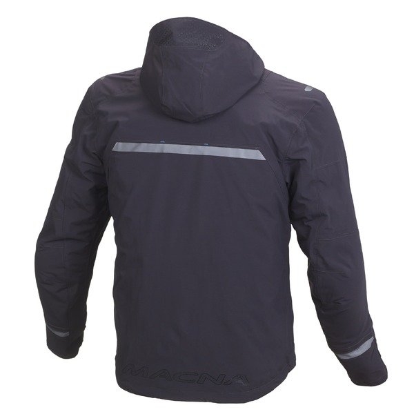 Geaca textil impermeabila MACNA REFUGEE XXL Galben fluo/Gri, 10