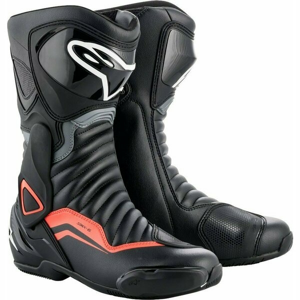Cizme sport/touring Alpinestars SMX-6 V2 41 Negru/Galben fluo