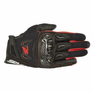 Manusi de piele vara Alpinestars SMX-2 V2 AIR CARBON Honda Edition XL