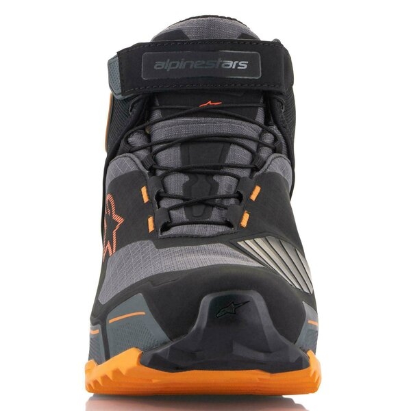 Ghete moto ALPINESTARS CR-X DRYSTAR 45 Negru/Albastru/Portocaliu fluo, 4