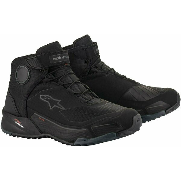 Ghete moto ALPINESTARS CR-X DRYSTAR 45 Negru/Albastru/Portocaliu fluo, 20