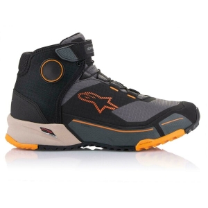 Ghete moto ALPINESTARS CR-X DRYSTAR 45 Negru/Albastru/Portocaliu fluo, 5