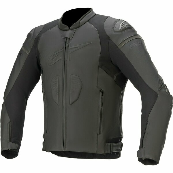 Geaca de piele Alpinestars GP PLUS R V3 48 Negru/Gri/Alb