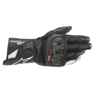 Manusi de piele sport Alpinestars SP-2 V3 S Negru/Alb/Rosu, 4