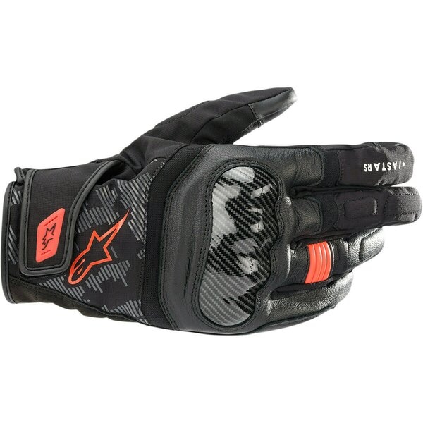 Manusi de piele sport impermeabile Alpinestars SMX-Z Drystar Negru S, 6