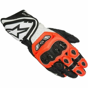 Manusi de piele sport Alpinestars GP-Tech XL Negru/Alb/Rosu