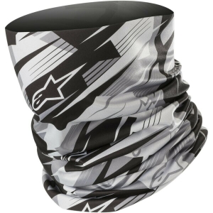 Protectie gat Alpinestars BLURRED Neck Tube Negru, 3