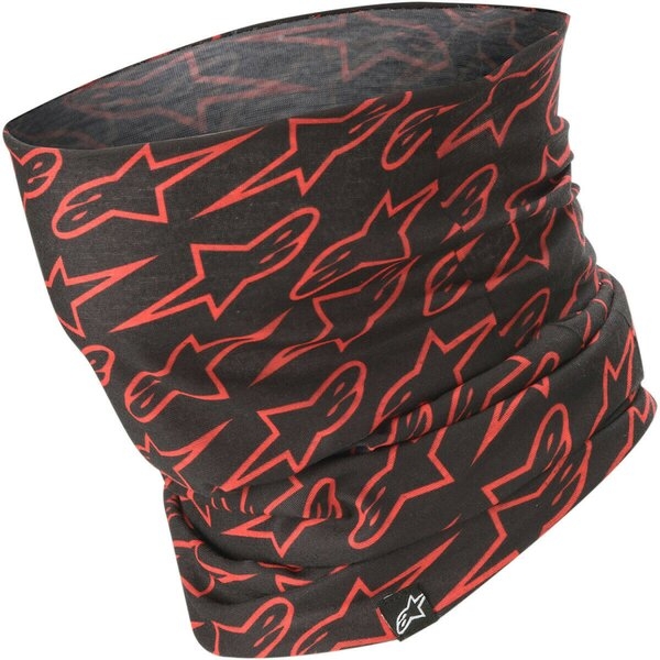 Protectie gat Alpinestars ASTARS Neck Tube Negru/Rosu, 3
