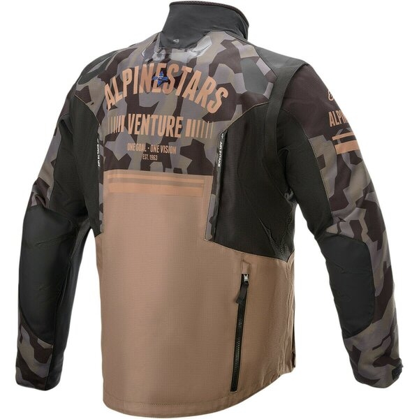 Geaca cross-enduro Alpinestars VENTURE R S Negru/Camo/Rosu, 7