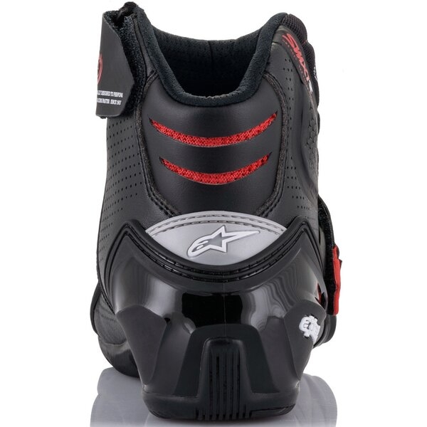 Ghete moto ALPINESTARS SMX-1 R V2 VENTED Negru 40, 9