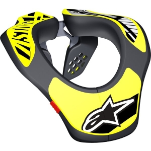 Protectie de gat pentru copii ALPINESTARS Negru/Alb