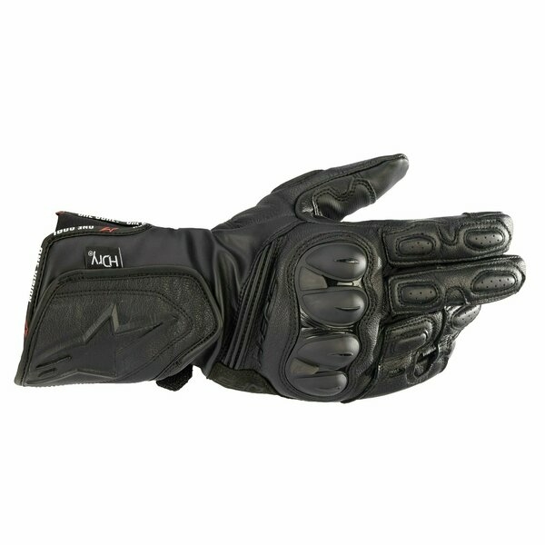 Manusi de piele sport impermeabile Alpinestars SP-8 HDRY M Negru, 2