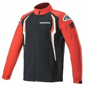 Jacheta softshell Alpinestars Honda S Negru/Alb/Rosu