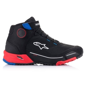 Ghete moto ALPINESTARS HONDA CR-X DRYSTAR Negru/Gri/Rosu 40.5, 5