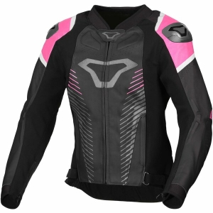 Geaca de piele dama sport/touring MACNA TRONNIQ 36 Negru/Roz